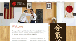 Desktop Screenshot of aikidoinstitute.com
